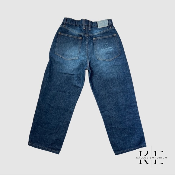 Collusion Cargo Blue Straight Jeans - Picture 2 of 2